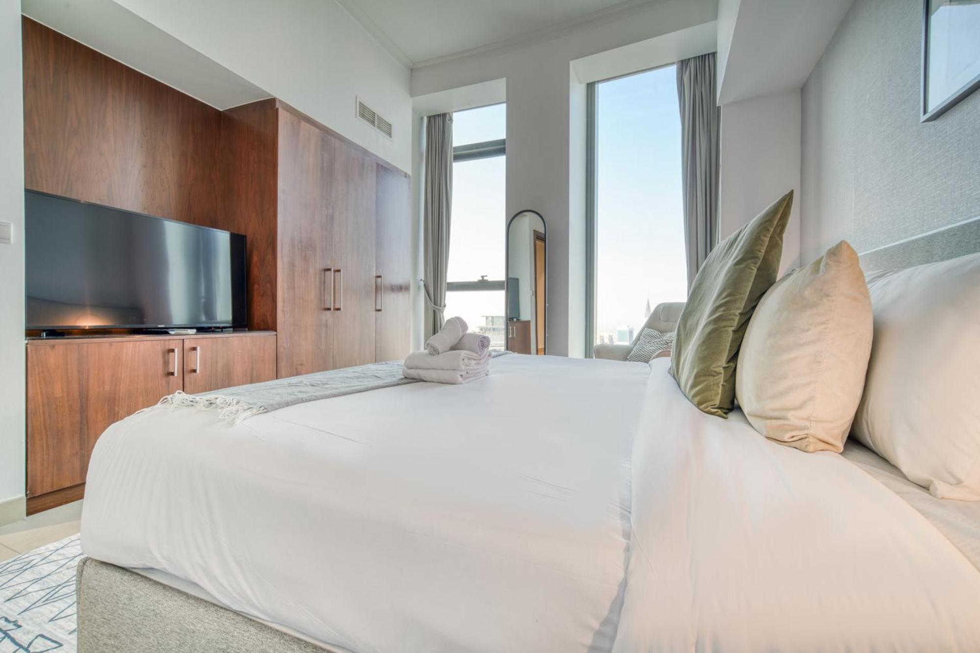 Burj Vista, Downtown Dubai - Burj Khalifa View - Mint Stay 외부 사진
