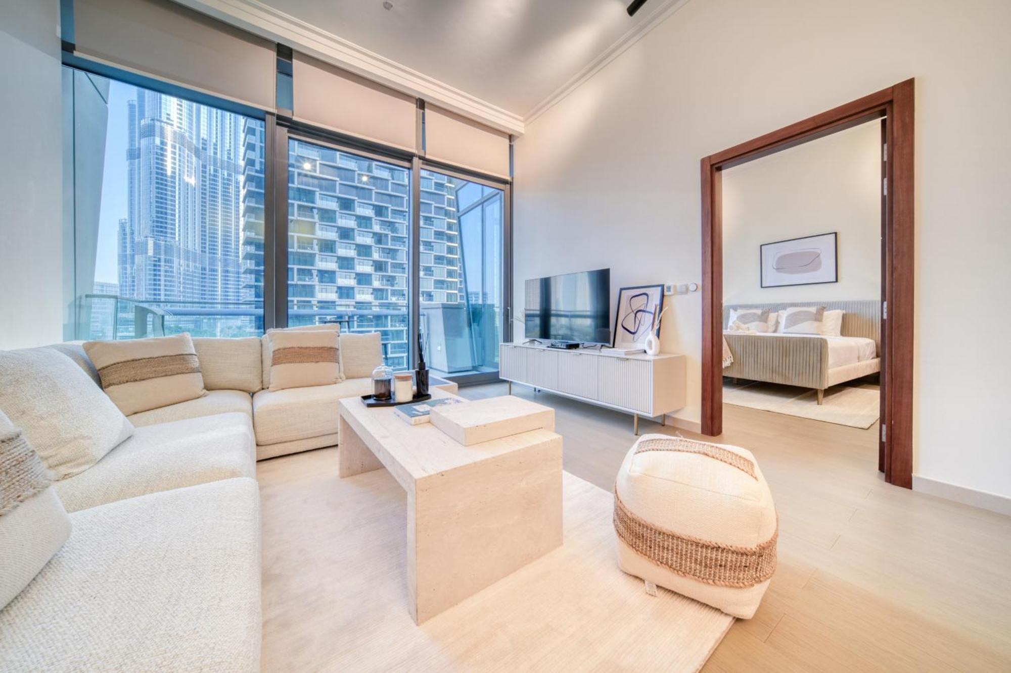 Burj Vista, Downtown Dubai - Burj Khalifa View - Mint Stay 외부 사진
