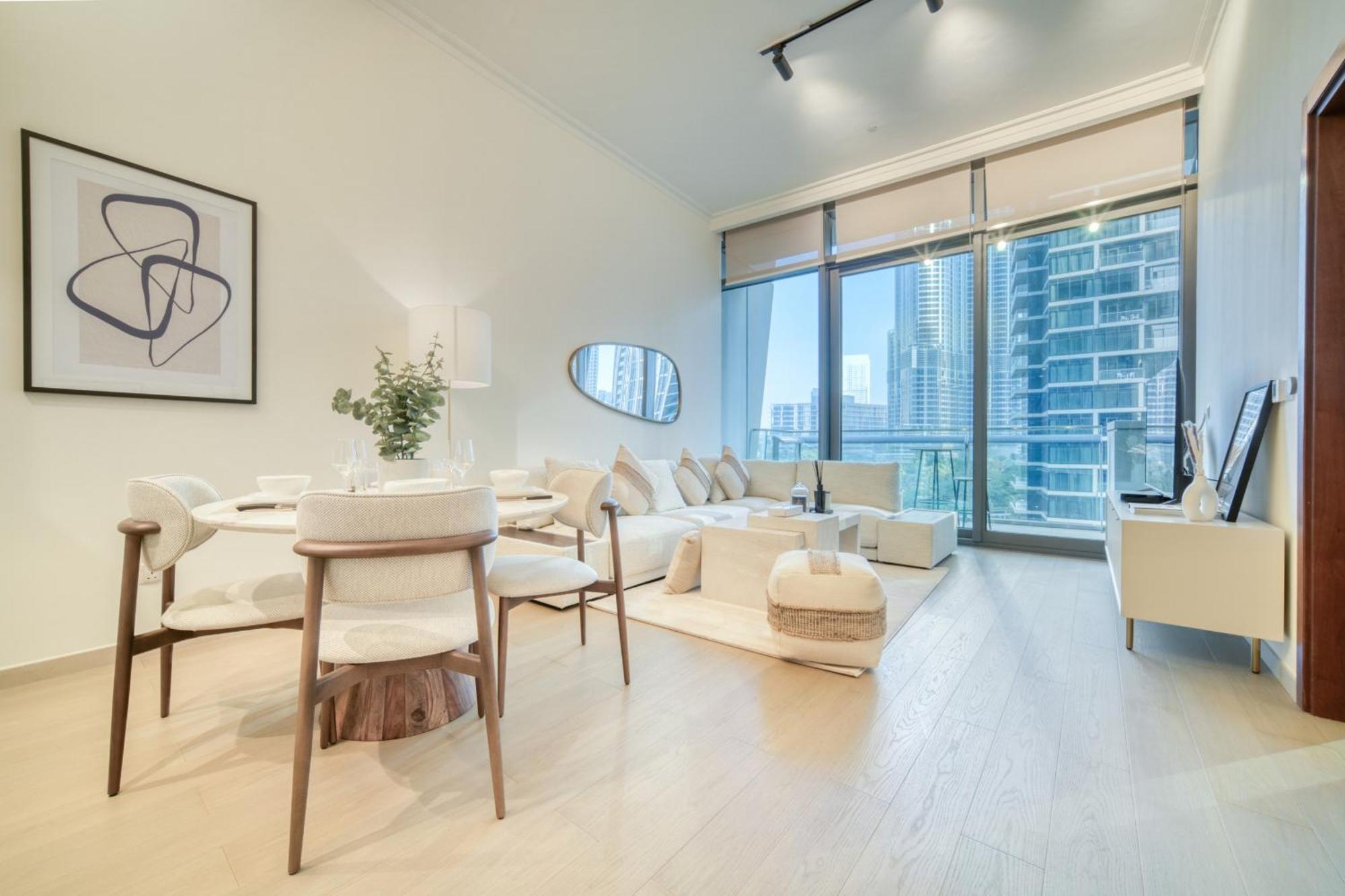 Burj Vista, Downtown Dubai - Burj Khalifa View - Mint Stay 외부 사진